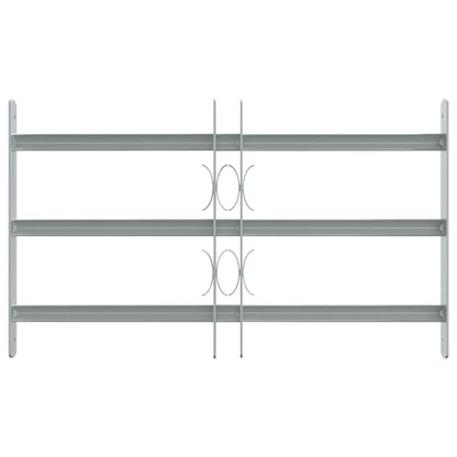 141382 Adjustable Security Grille for Windows with 3 Crossbars 500-650 mm