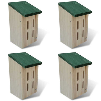 vidaXL Butterfly House 14 x 15 x 22 cm Set of 4