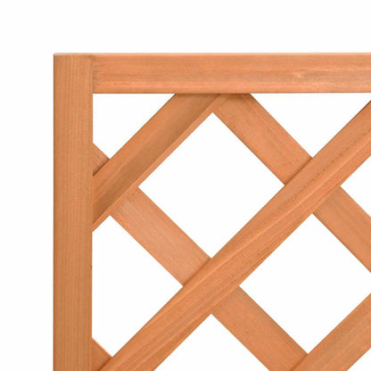 vidaXL Planter with Trellis 40x30x135 cm Solid Wood Fir