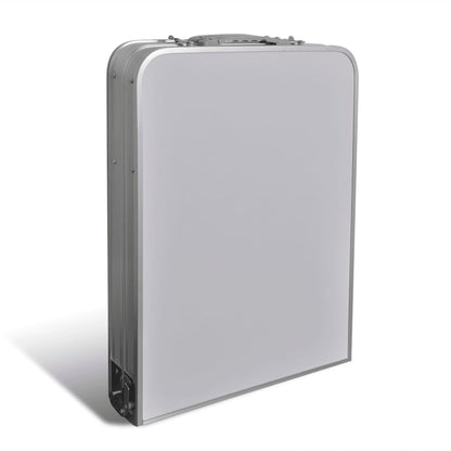 vidaXL Foldable Camping Cupboard with Aluminium Frame