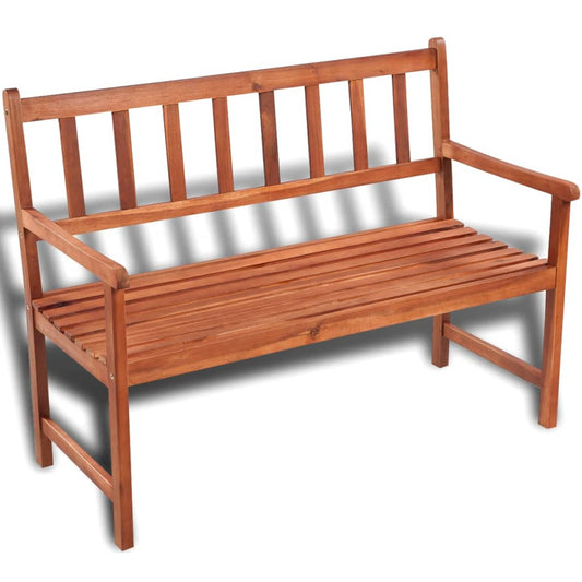 vidaXL Garden Bench | Light Brown | Acacia hardwood | Medium | Durable