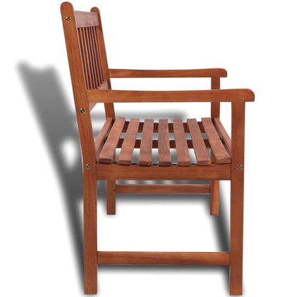 vidaXL Garden Bench | Light Brown | Acacia hardwood | Medium | Durable