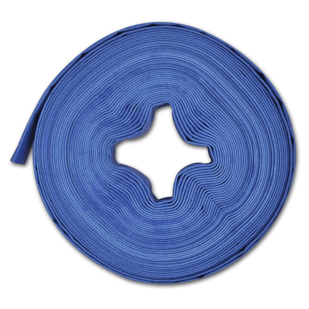vidaXL Flat Hose 25 m 1" PVC Water Delivery
