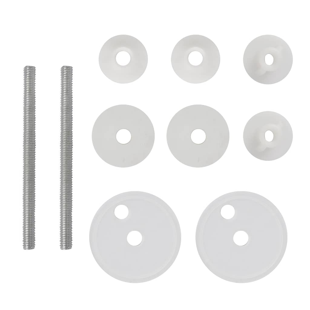 vidaXL Toilet Seat with MDF Lid Water Drop Design