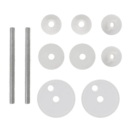 vidaXL Toilet Seat with MDF Lid Water Drop Design