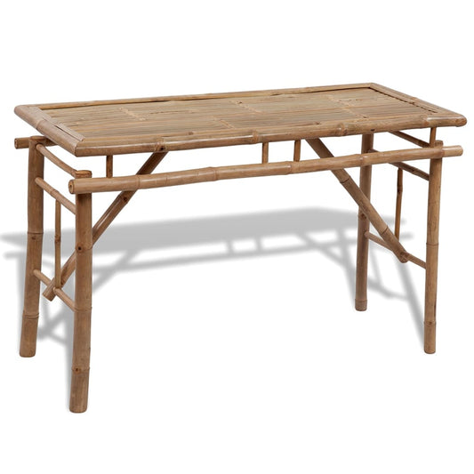 vidaXL Patio Furniture | Natural Bamboo | Bamboo | Small | Foldable