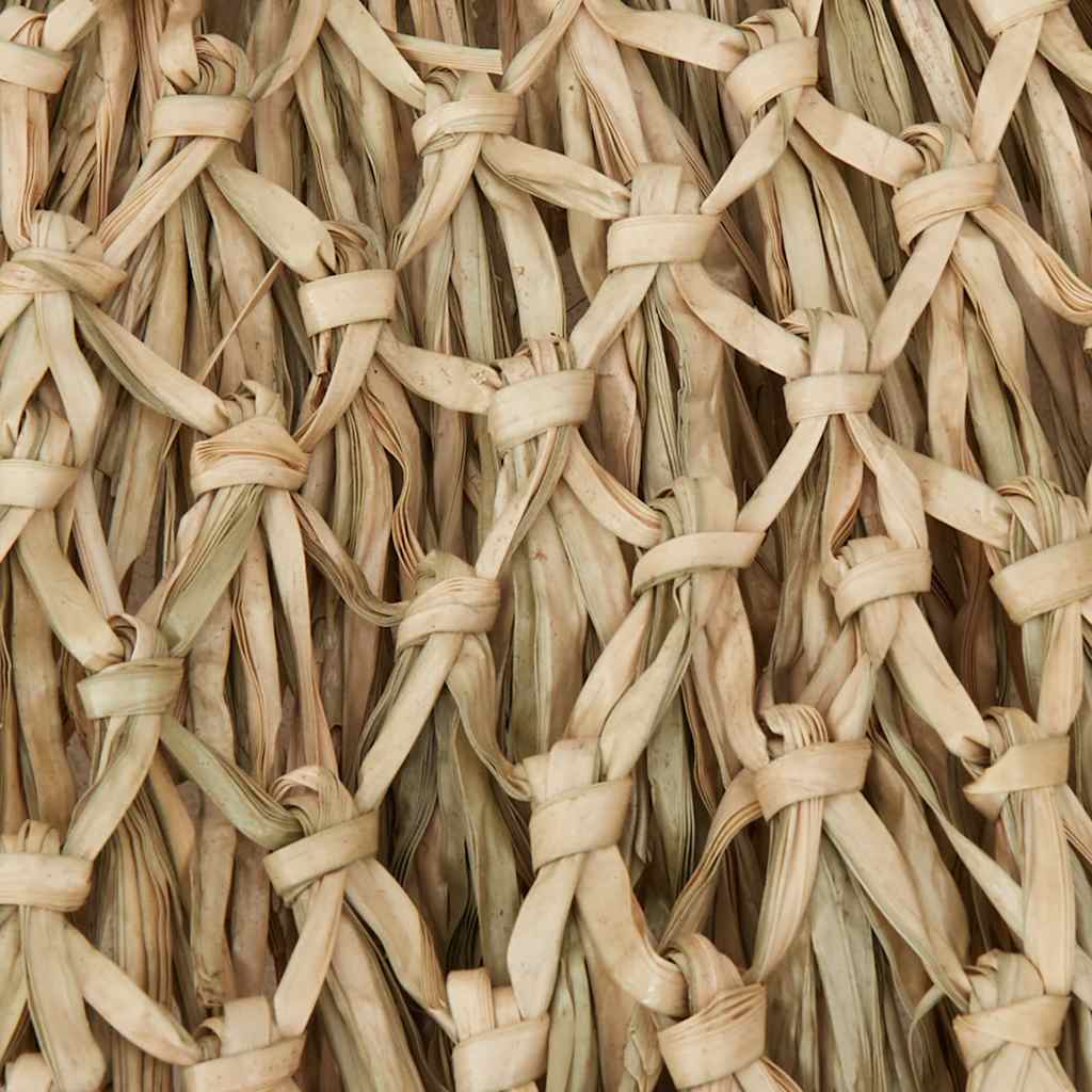vidaXL Bamboo Garden Parasol 270 cm with Banana Leaf Roof