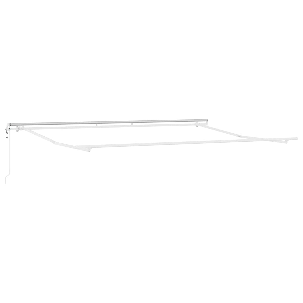 vidaXL Awning Frame 4x3 m Automatic Roll-back Aluminium