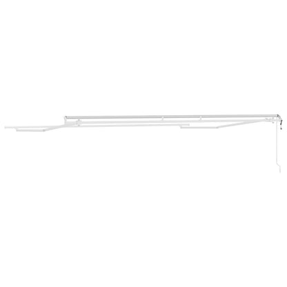 vidaXL Awning Frame 4x3 m Automatic Roll-back Aluminium
