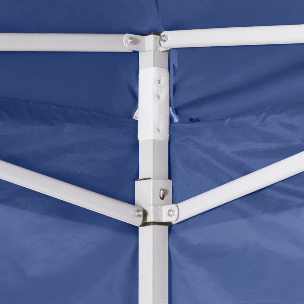 vidaXL Foldable Tent 3x3 m with 4 Walls Blue