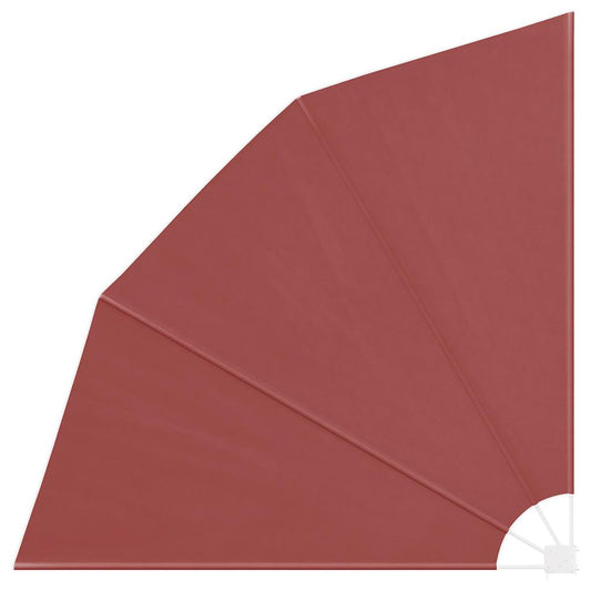 vidaXL Terrace Awning | Terracotta | Polyester | Large | Collapsible | Awning