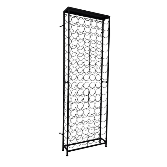 241598 vidaXL Wine Rack for 108 Bottles Metal