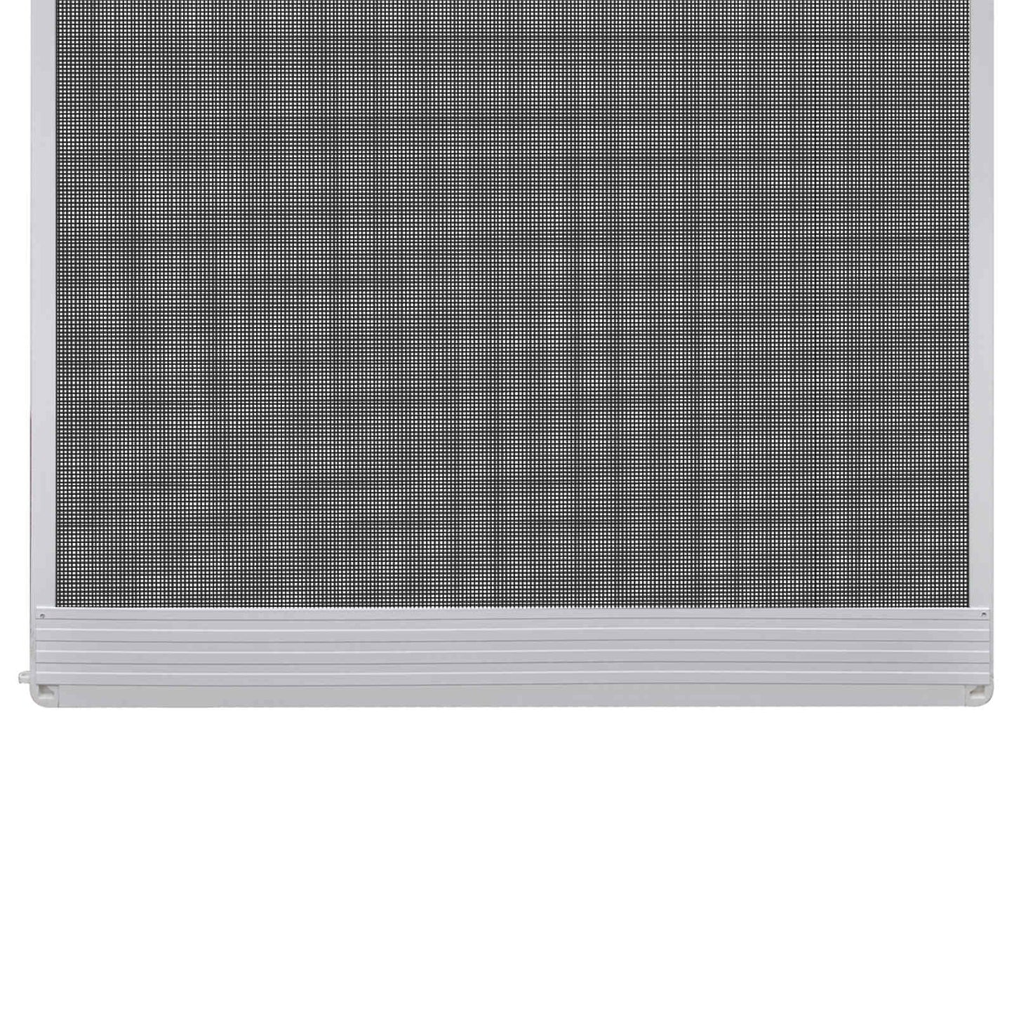 vidaXL Hinged Insect Screen Manual White and Black 100 x 215 cm