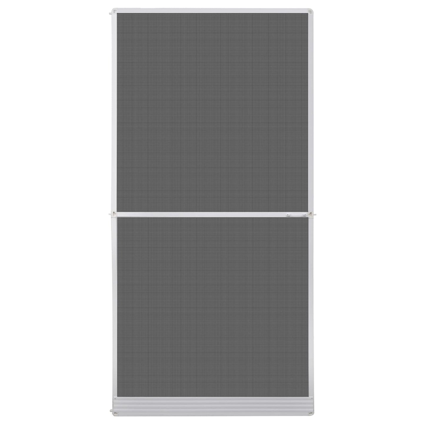 vidaXL Hinged Insect Screen Manual White and Black 120 x 240 cm