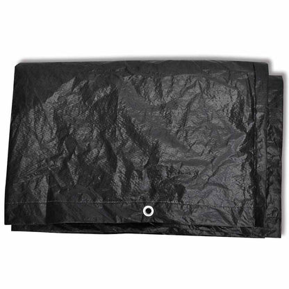 41637 vidaXL Garden Furniture Cover 8 Eyelets 113 x 113 x 73 cm
