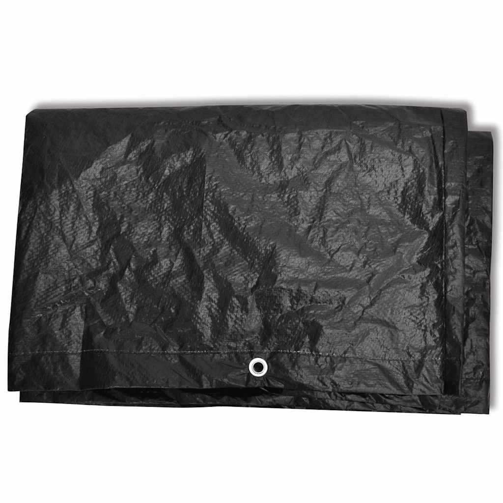 vidaXL Garden Furniture Cover 6 Person Poly Rattan Set 10 Eyelets 240x140cm