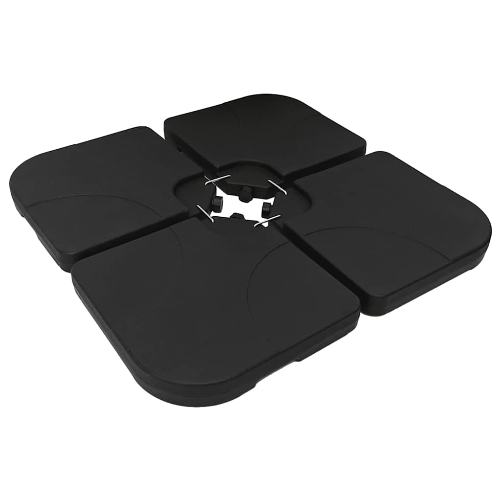 vidaXL Portable Parasol Base Sand / Water Filled 60 L
