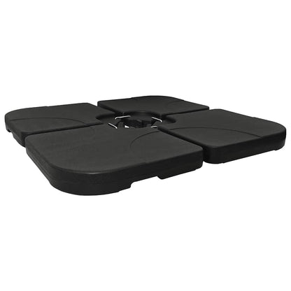 vidaXL Portable Parasol Base Sand / Water Filled 60 L