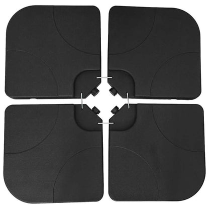 vidaXL Portable Parasol Base Sand / Water Filled 60 L