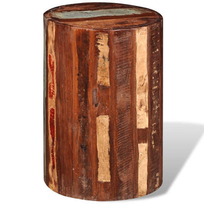 241628 vidaXL Stool Solid Reclaimed Wood