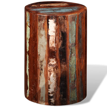 241628 vidaXL Stool Solid Reclaimed Wood