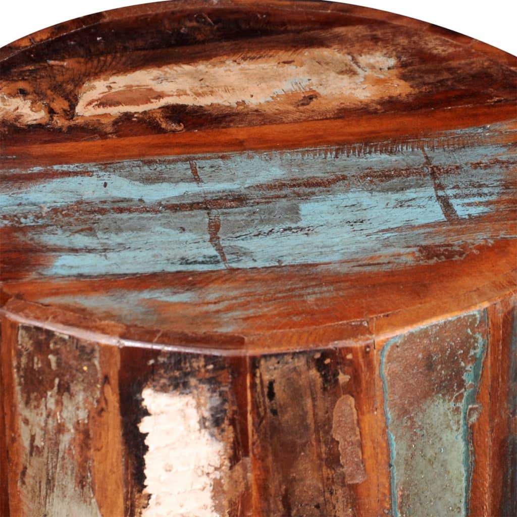 241628 vidaXL Stool Solid Reclaimed Wood