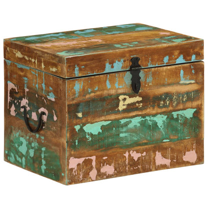 vidaXL Reclaimed Storage Box Solid Wood