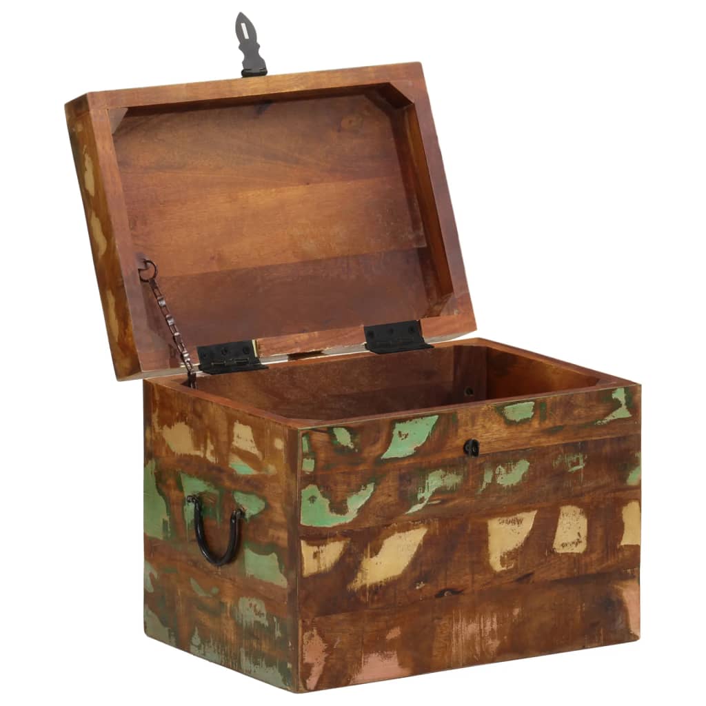 vidaXL Reclaimed Storage Box Solid Wood