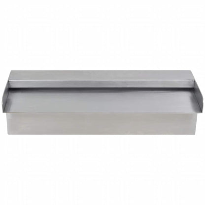 41665 Rectangular Waterfall Pool Fountain Stainless Steel 30 cm