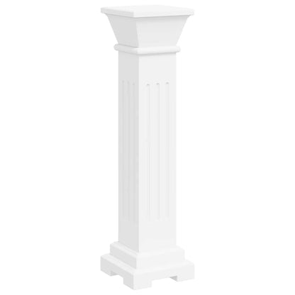 vidaXL Classic Square Pillar Plant Stand MDF