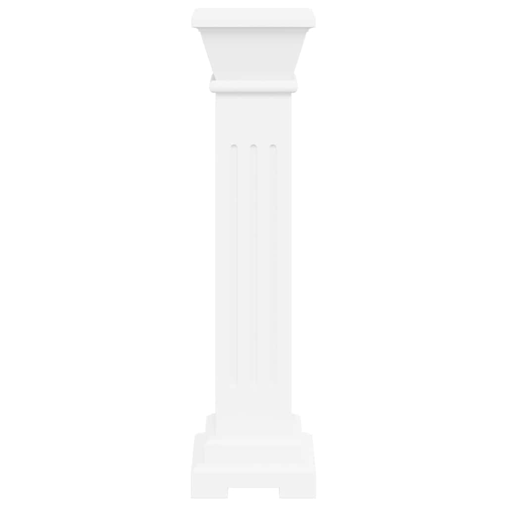 vidaXL Classic Square Pillar Plant Stand MDF