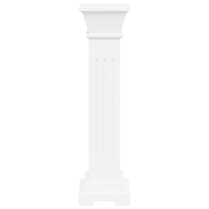 vidaXL Classic Square Pillar Plant Stand MDF