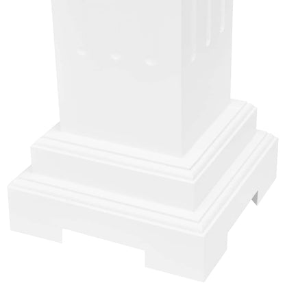 vidaXL Classic Square Pillar Plant Stand MDF