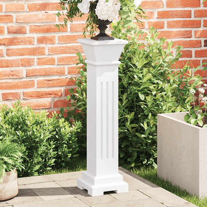 vidaXL Classic Square Pillar Plant Stand MDF