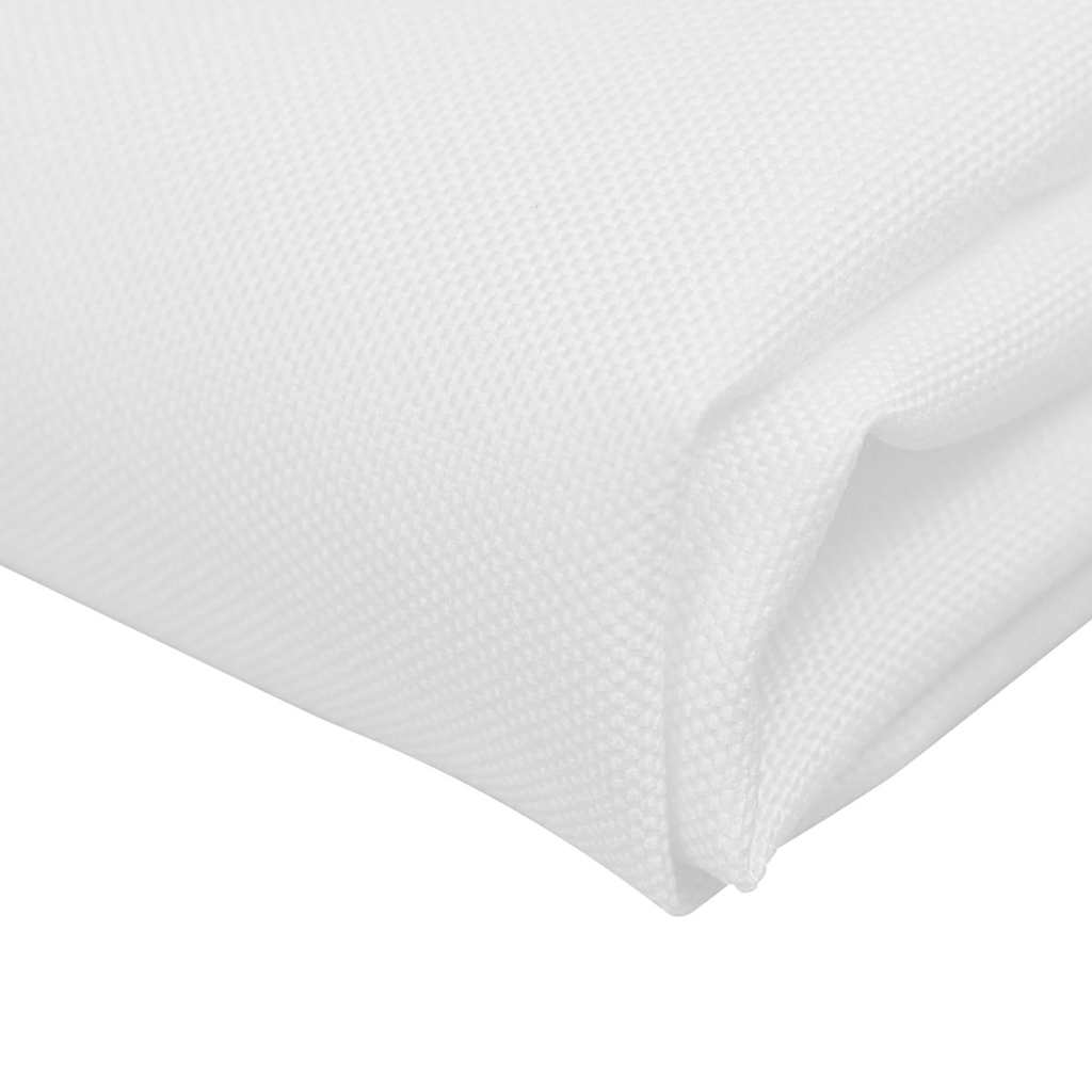 10 Dinner Napkins White 50 x 50 cm
