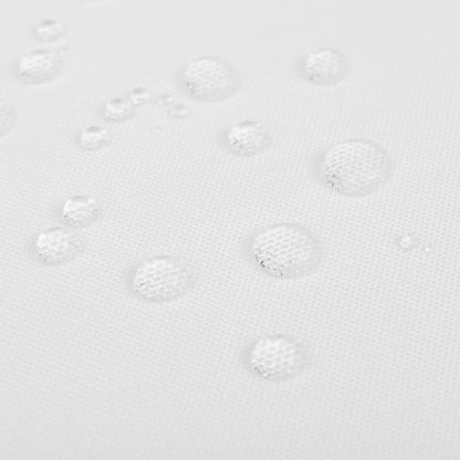 5 Tablecloths White 190 x 130 cm