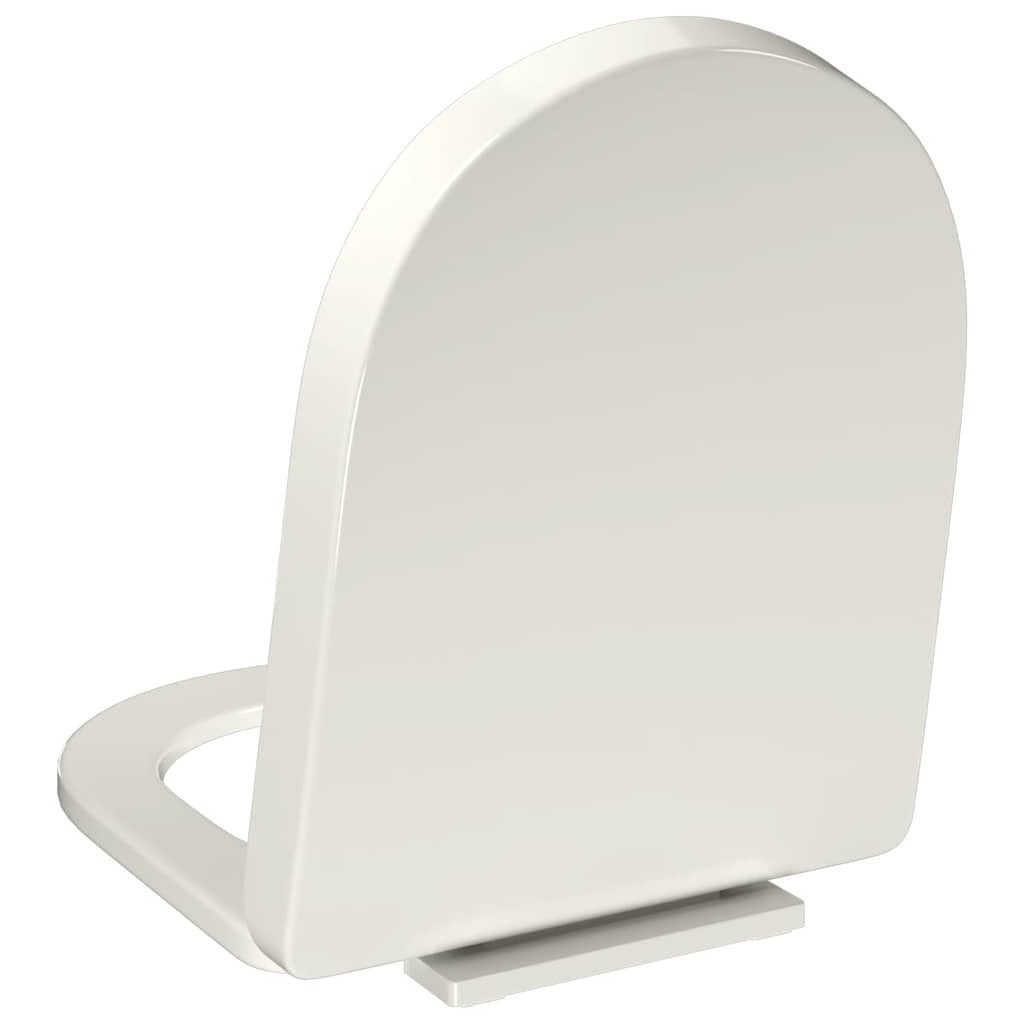White Soft-close Toilet Seat Square