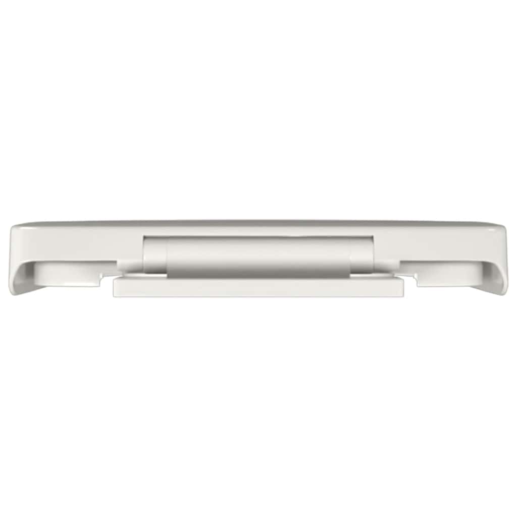 White Soft-close Toilet Seat Square