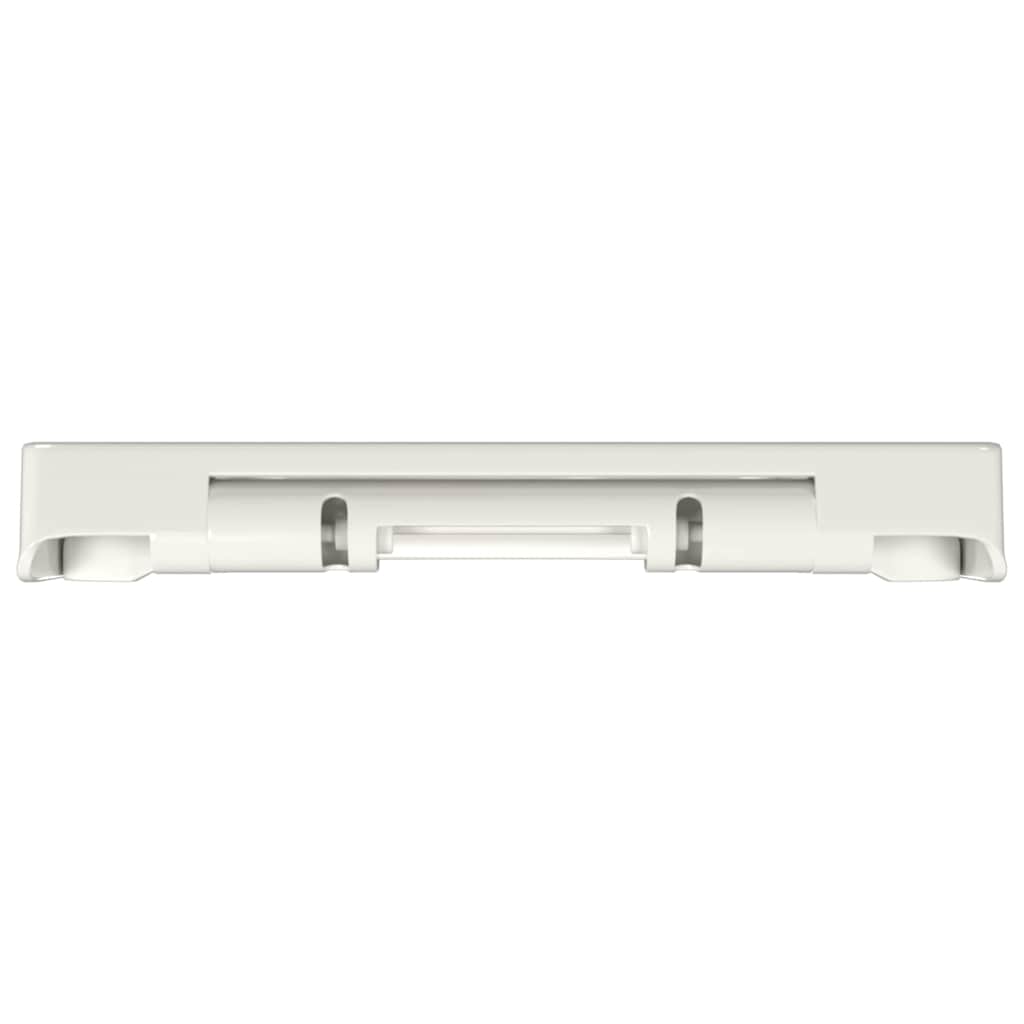 vidaXL Soft-close Toilet Seat with Quick-release Design White Square