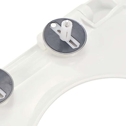 vidaXL Soft-close Toilet Seat with Quick-release Design White Square
