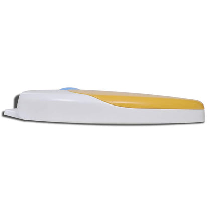 141766 White & Yellow Soft-close Toilet Seat Adults/Children