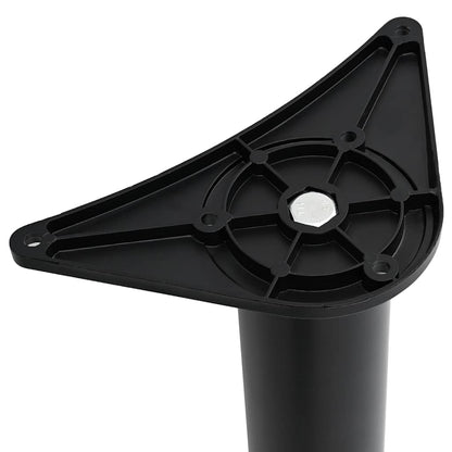 vidaXL Table Leg | Set of 4 | Black | Iron | Medium | Adjustable Feet