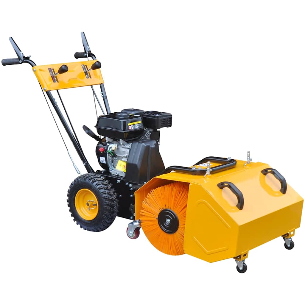 141978 Multifunctional Petrol-powered Snow Plough/Sweeper Set 6,5HP