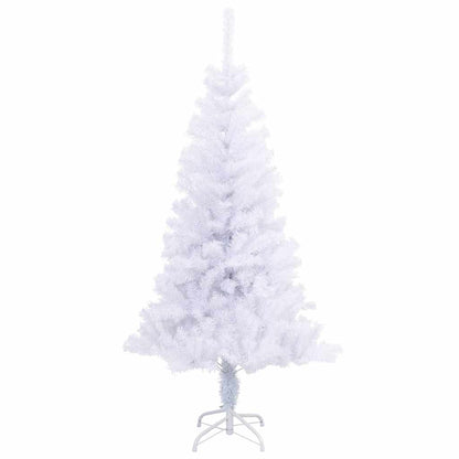 vidaXL Artificial Christmas Trees | White | PVC, Plastic | Medium | Foldable