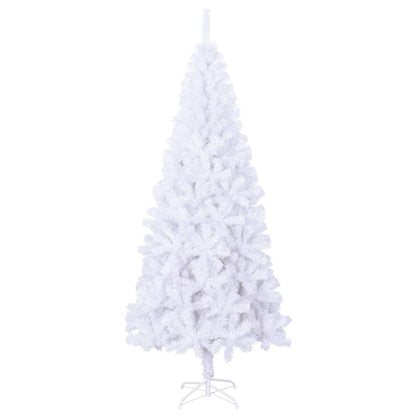 vidaXL Christmas Tree | White | PVC, Steel | Large | Foldable