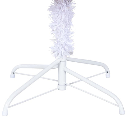 vidaXL Christmas Tree | White | PVC, Steel | Large | Foldable