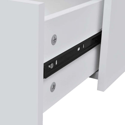 vidaXL Sideboard with 4 Drawers 60x30.5x71 cm White