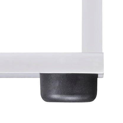 vidaXL Staircase Bookcase/Display Shelf 107 cm White
