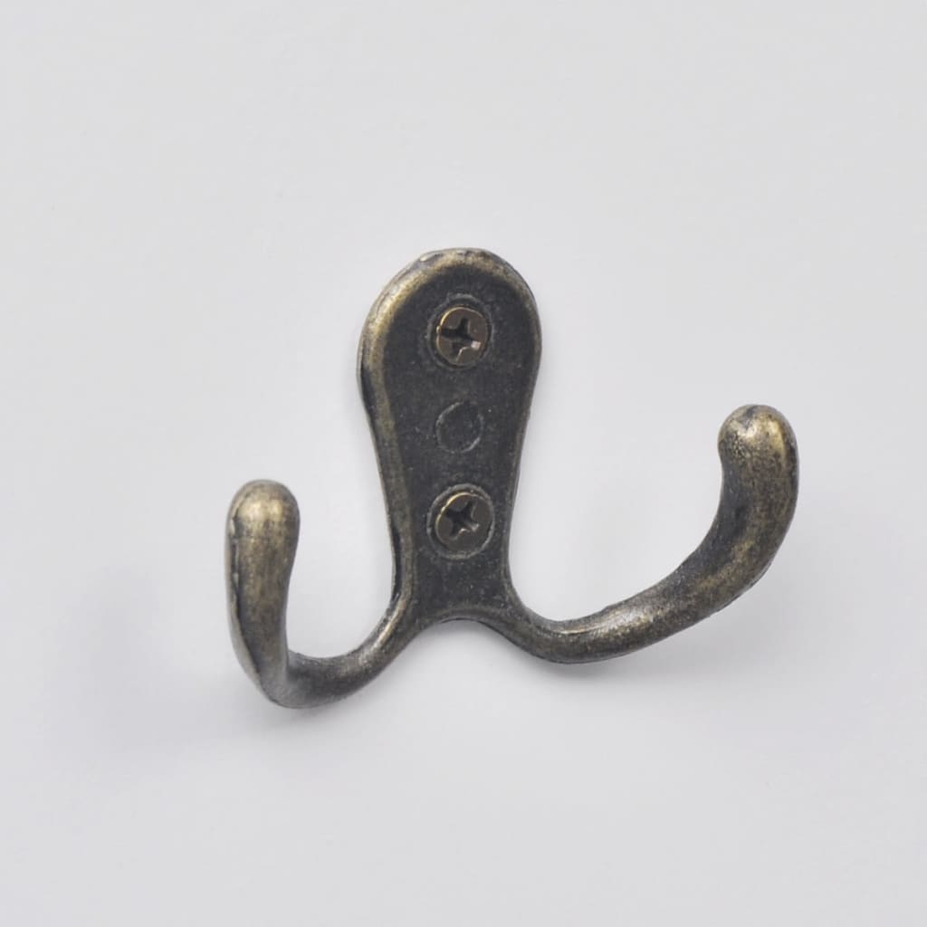 vidaXL Coat Racks 2 pcs White