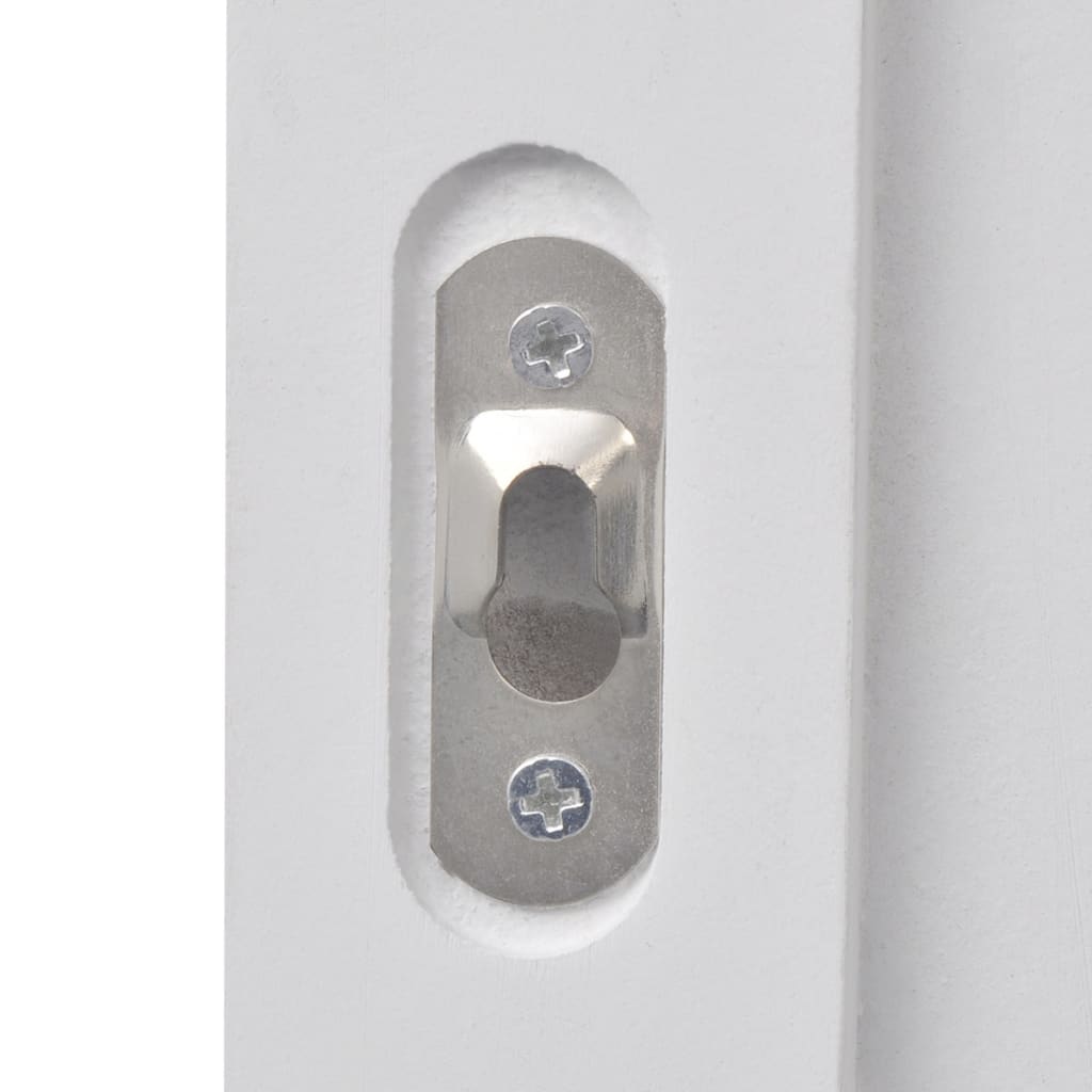 vidaXL Coat Racks 2 pcs White